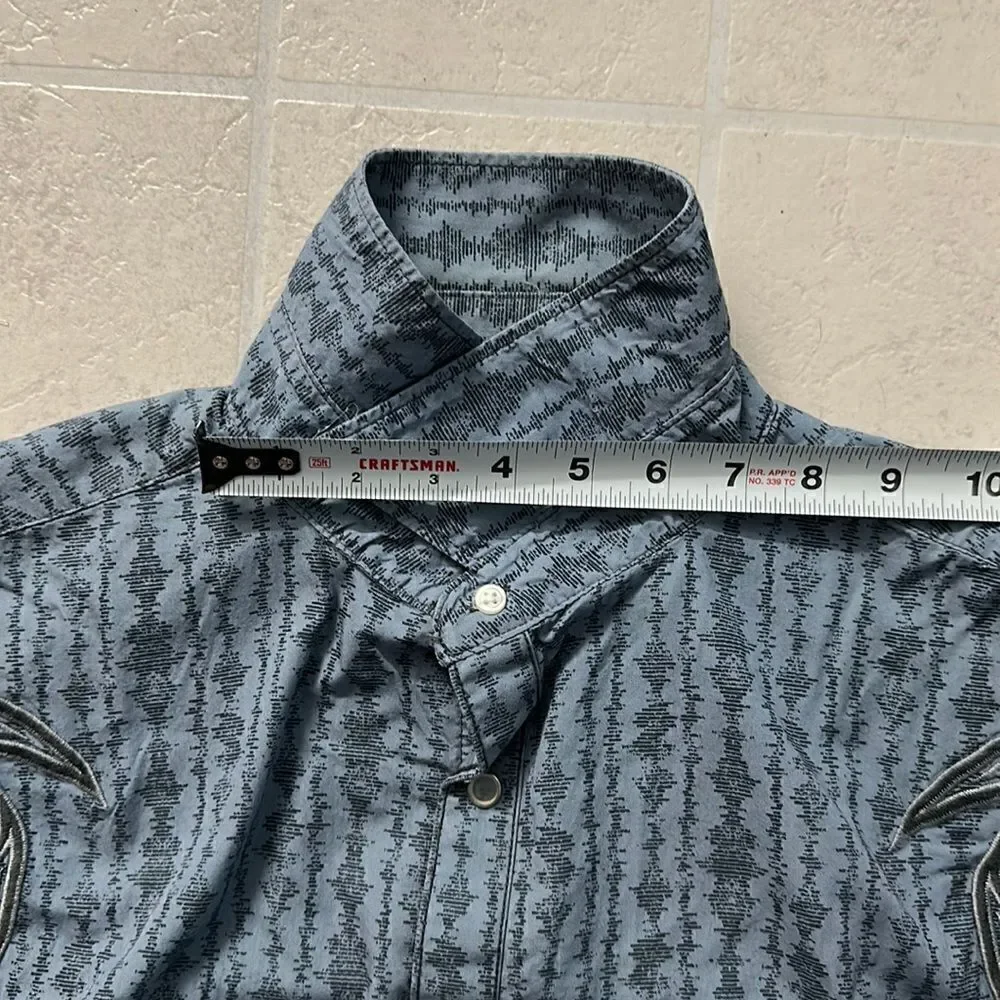 Rock 47 mens button down shirt. Size large